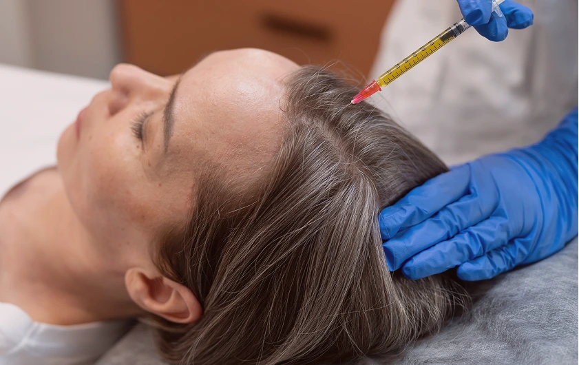 Hair rejuvenation with PRF Bg